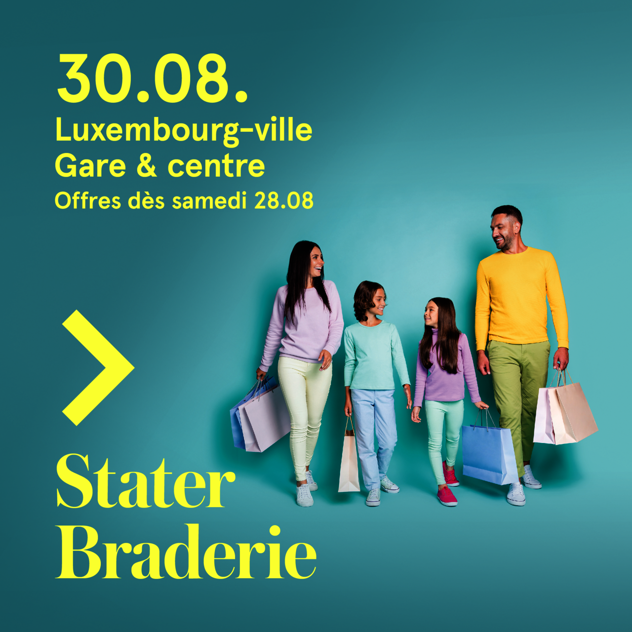 Affiche Braderie