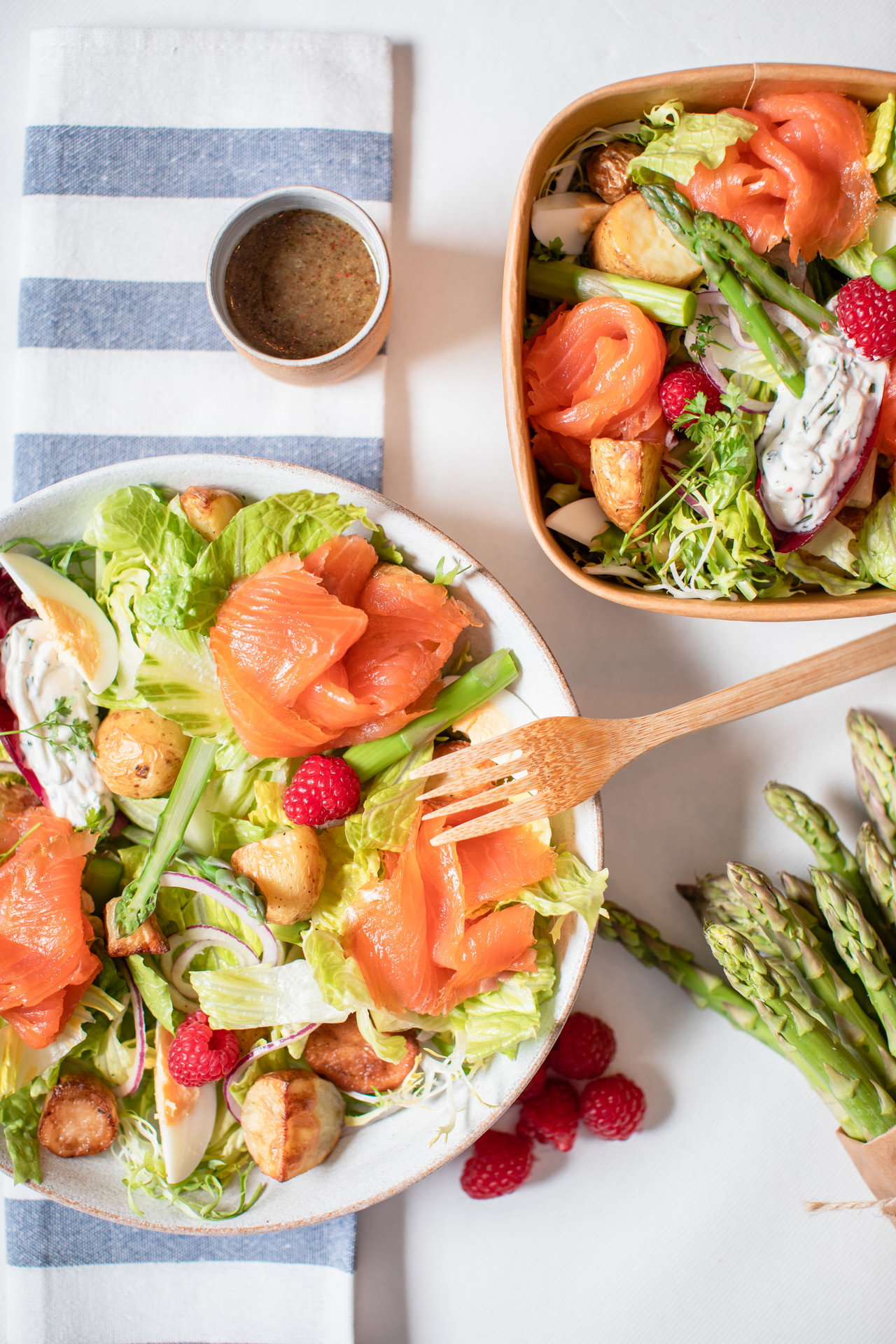 Salade de saumon