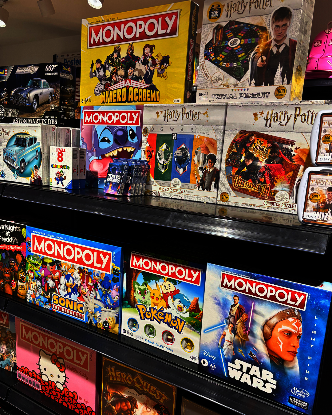 Jeux de société Manga