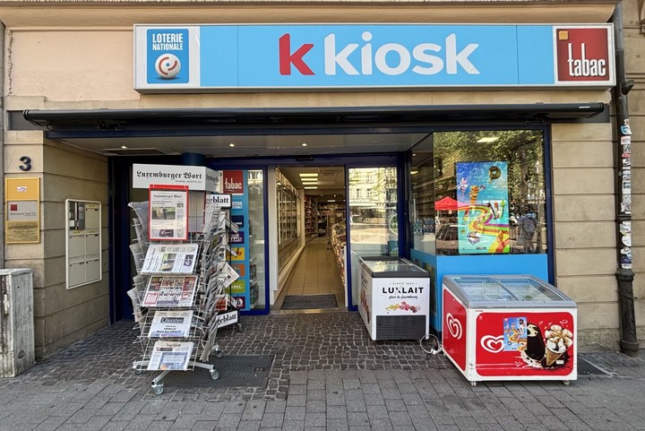 k kiosk Librairie Bruck