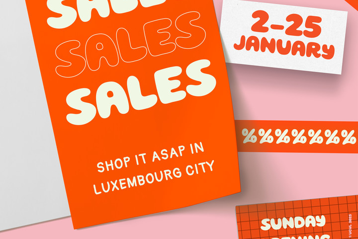 Winterschlussverkauf vom 02. bis 25. Januar Visuel soldes